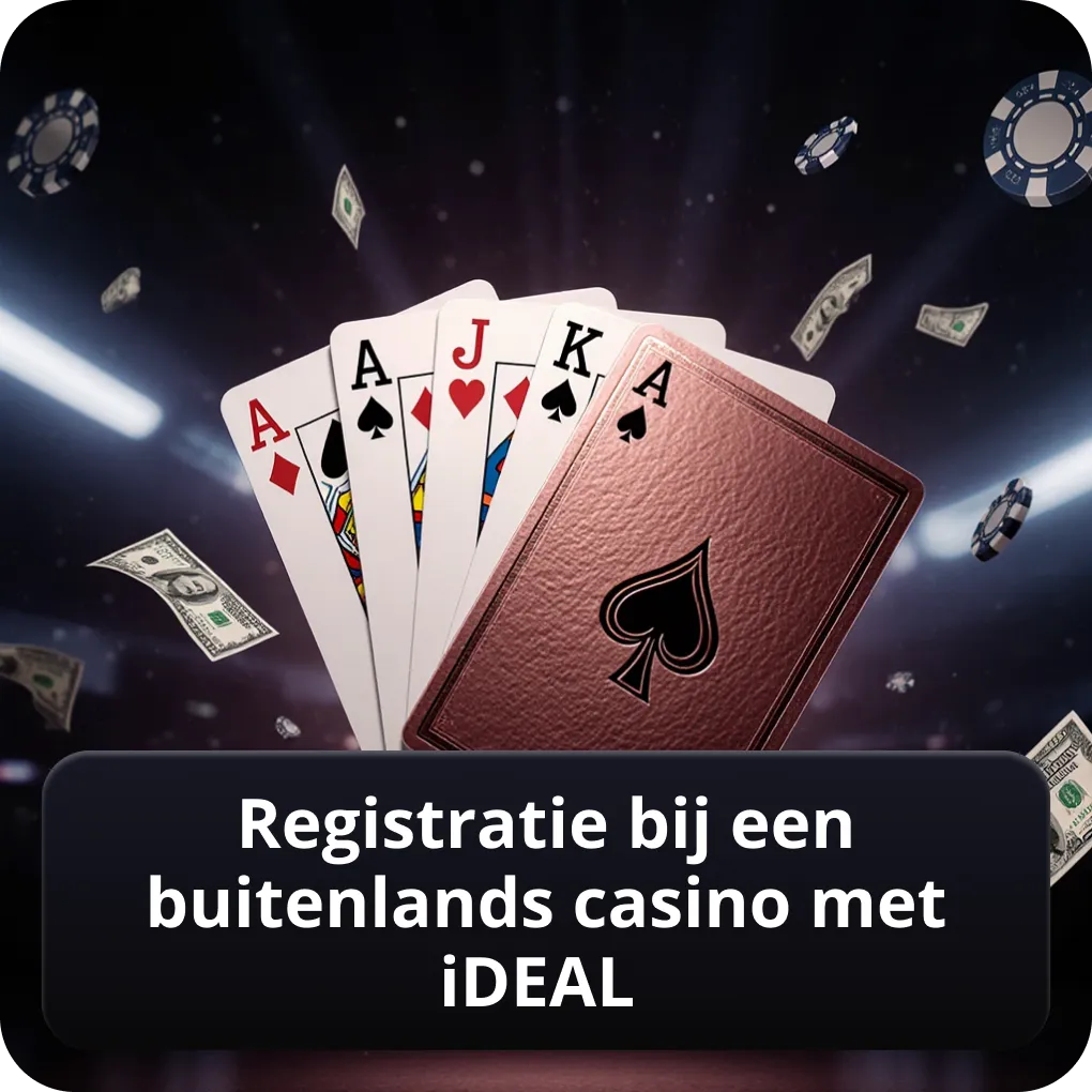 Registratie bij een buitenlands casino met iDEAL